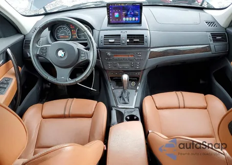 2008 BMW X3 3.0Si from USA, damaged, VIN WBXPC93428WJ21181